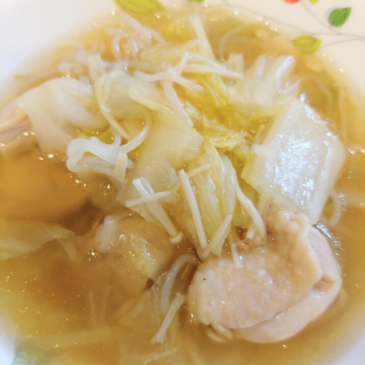 具だくさん♡白菜と鶏肉の煮込み♪